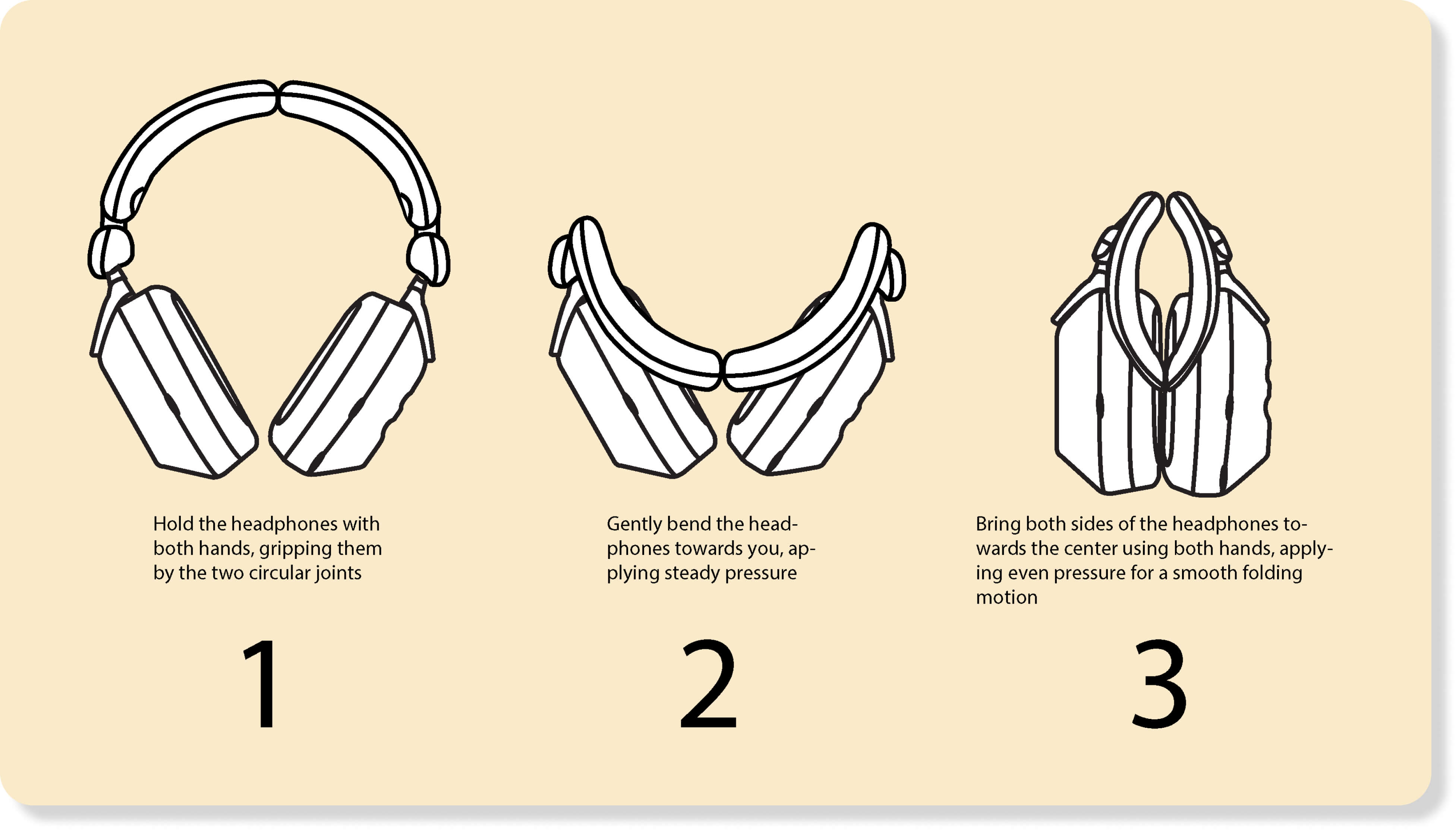 Headphone Folding Mechanism